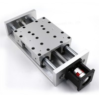 Aluminum Alloy Recirculating Ball Bearing Motorized Positioning Linear Stage YR-140G