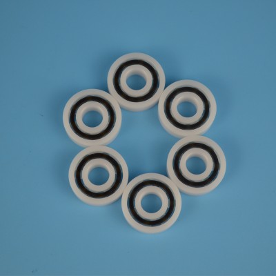 low friction POM/Nylon plastic coated bearing 625/626ZZ /plastic linear bearing