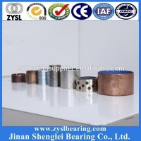 High performance Customized self lubricating oil less sliding bearing with steel backing