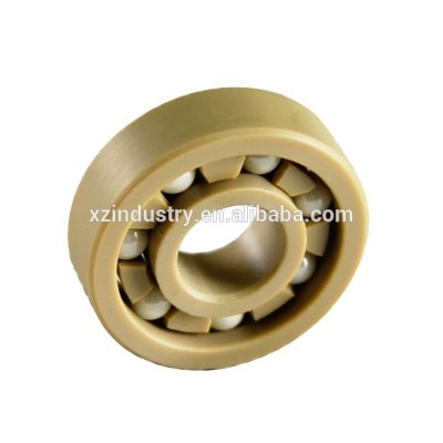 Different types PEEK 609 ball bearing with plastic material